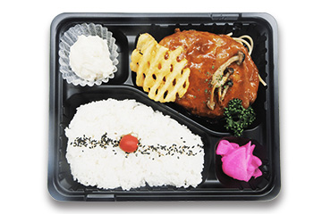 煮込みハンバーグ弁当